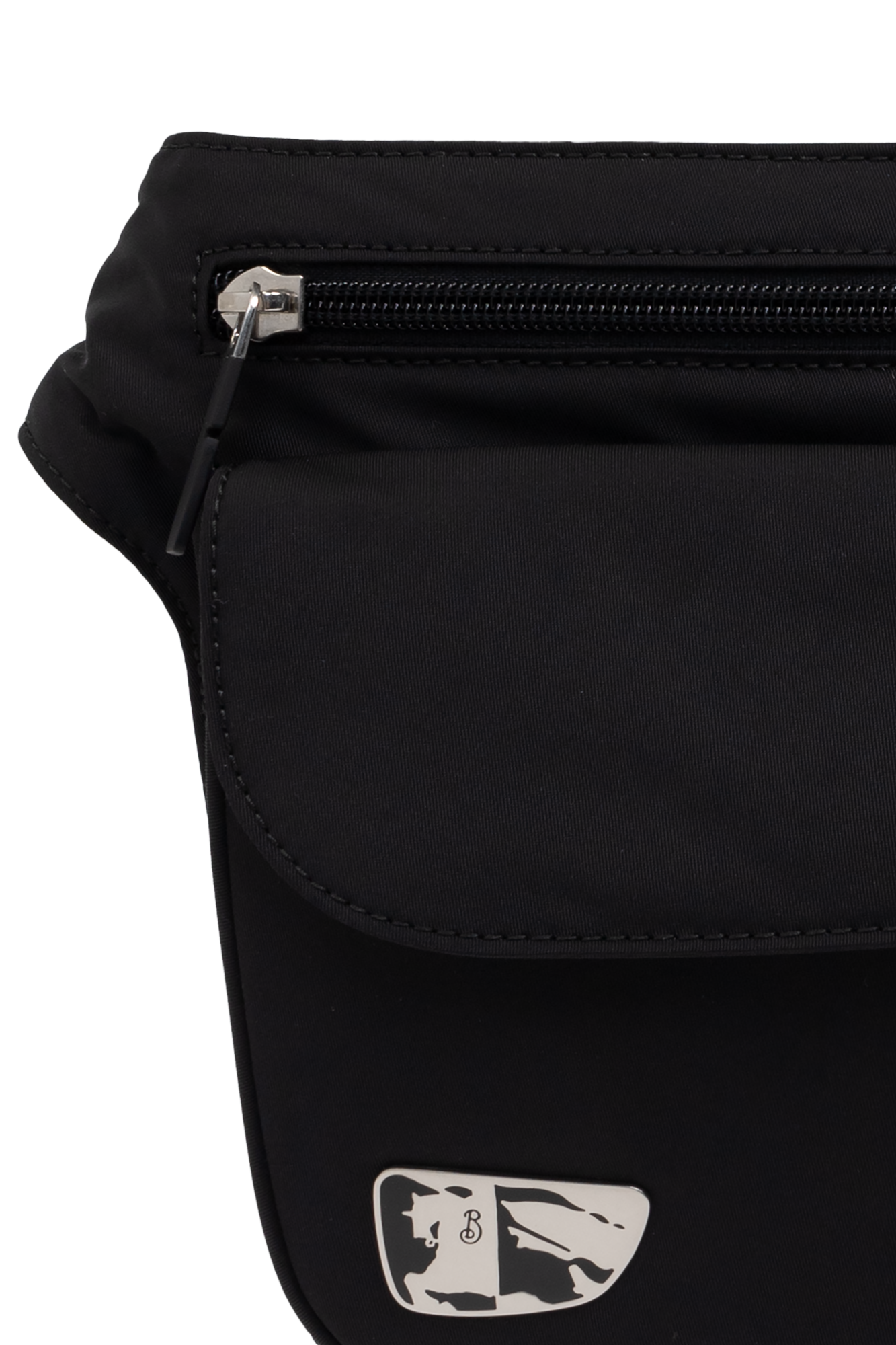 Burberry Fanny pack with logo-shaped appliqué | Men's Bags